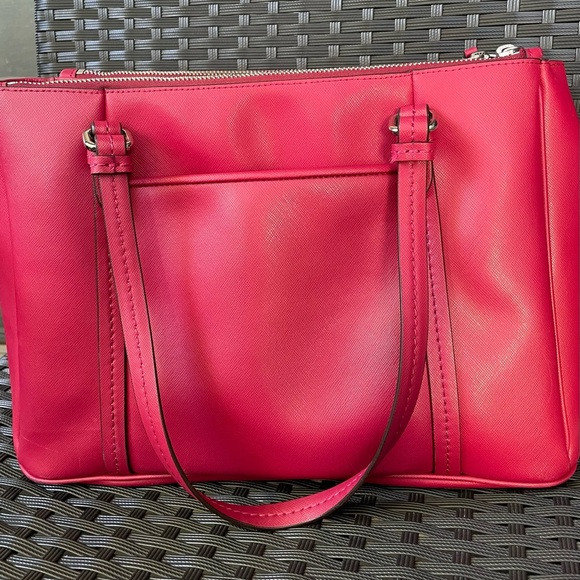 COACH BAG,Coach Rose Red Leather Shoulder Bag,AUTHENTIC COACH BAG - Picture 17 of 17